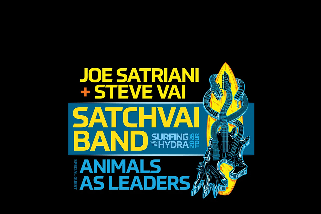 SATCHVAI Unite Joe Satriani and Steve Vai in a New Supergroup Featuring Kenny Aronoff, Marco Mendoza, and Pete Thorn playing DPAC of Durham, NC 4/30/26