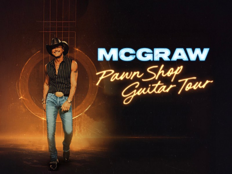 Tim McGraw Brings the Pawn Shop Guitar Tour 2026 to Coastal Credit Union Music Park at Walnut Creek in Raleigh August 7 2026 with 49 Winchester