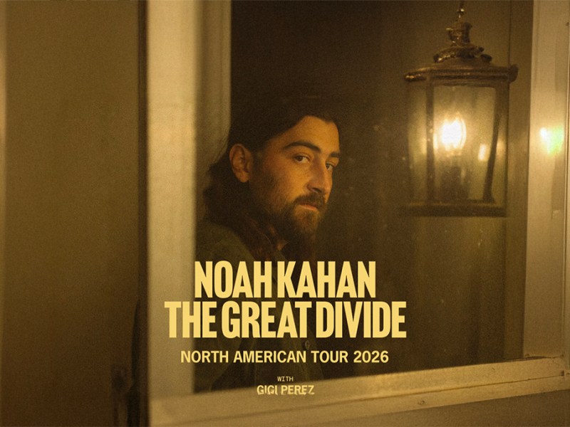 Noah Kahan Brings The Great Divide Tour to Carter Finley Stadium Raleigh July 25 2026 with Gigi Perez