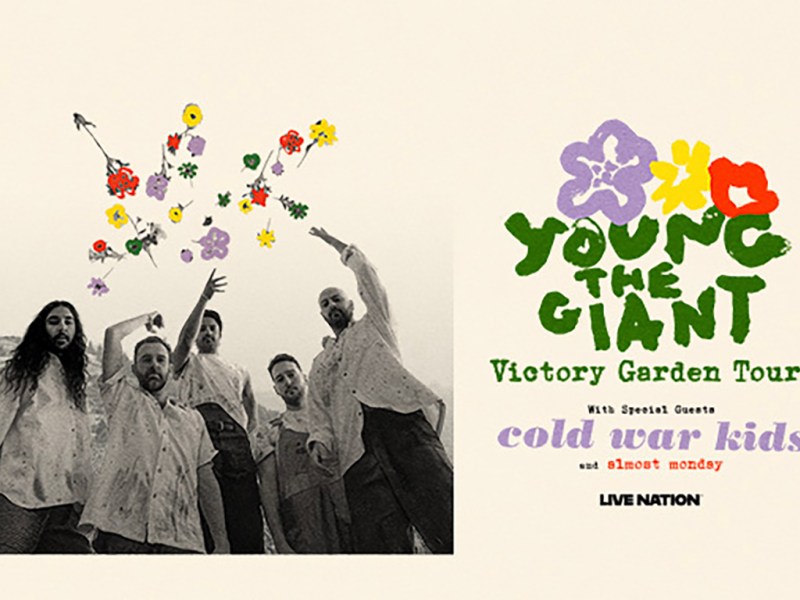 Young the Giant with Cold War Kids and Almost Monday — Victory Garden Tour @ Red Hat Amphitheater, Raleigh, NC — May 30, 2026
